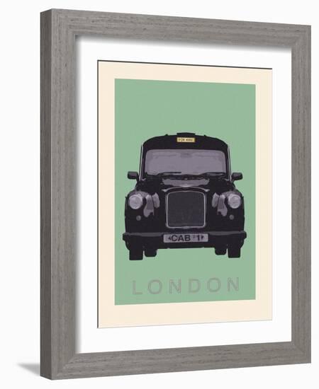 London - Cab I-Ben James-Framed Giclee Print