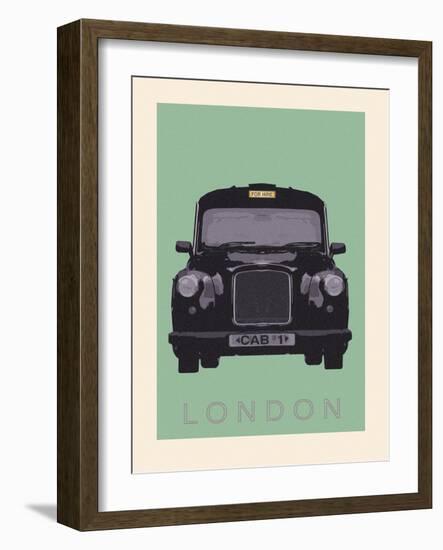 London - Cab I-Ben James-Framed Giclee Print