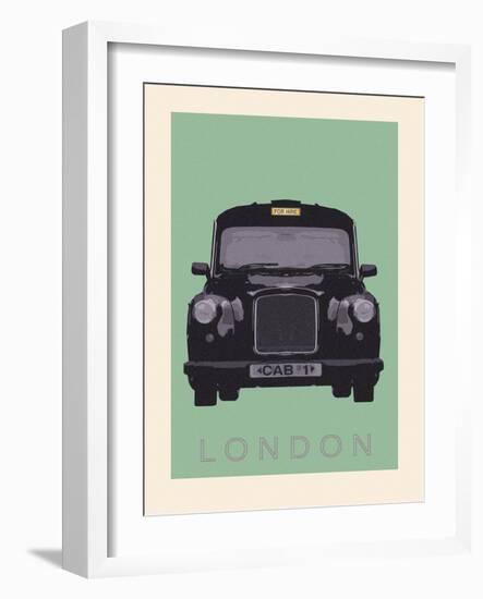 London - Cab I-Ben James-Framed Giclee Print