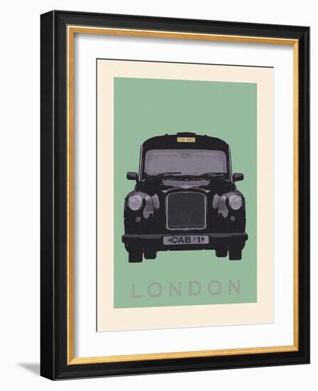 London - Cab I-Ben James-Framed Giclee Print