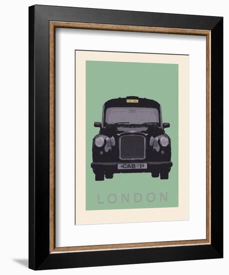 London - Cab I-Ben James-Framed Art Print