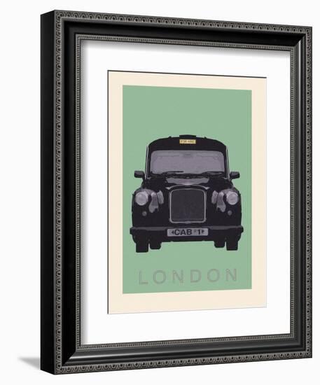 London - Cab I-Ben James-Framed Art Print