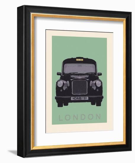 London - Cab I-Ben James-Framed Art Print