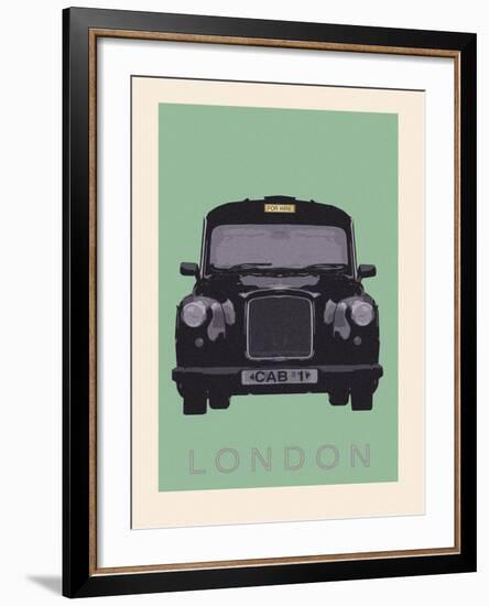 London - Cab I-Ben James-Framed Premium Giclee Print