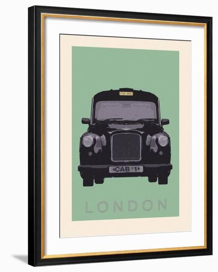 London - Cab I-Ben James-Framed Premium Giclee Print