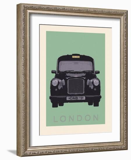 London - Cab I-Ben James-Framed Art Print