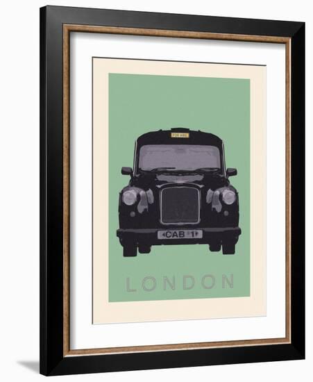 London - Cab I-Ben James-Framed Art Print