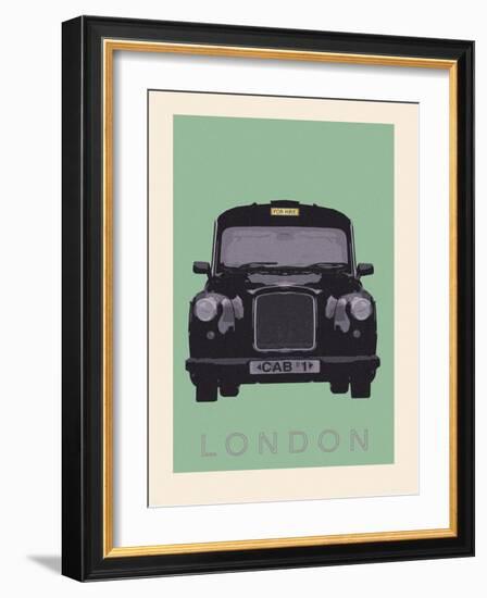 London - Cab I-Ben James-Framed Art Print