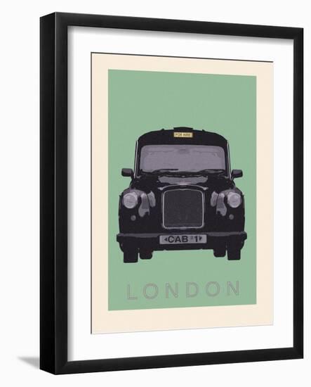 London - Cab I-Ben James-Framed Premium Giclee Print