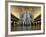 London Canary Wharf Tube Station as Part of the Jubilee Line Extension Was Designed by Norman Foste-David Bank-Framed Photographic Print