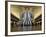 London Canary Wharf Tube Station as Part of the Jubilee Line Extension Was Designed by Norman Foste-David Bank-Framed Photographic Print