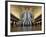 London Canary Wharf Tube Station as Part of the Jubilee Line Extension Was Designed by Norman Foste-David Bank-Framed Photographic Print