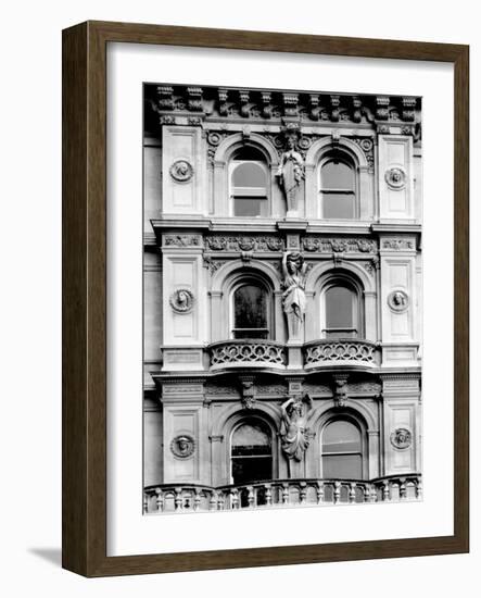 London Caryatids-Jeff Pica-Framed Photographic Print