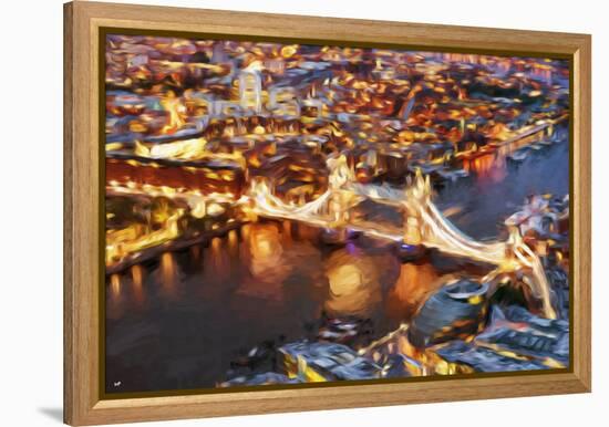 London Cityscape IV - In the Style of Oil Painting-Philippe Hugonnard-Framed Premier Image Canvas