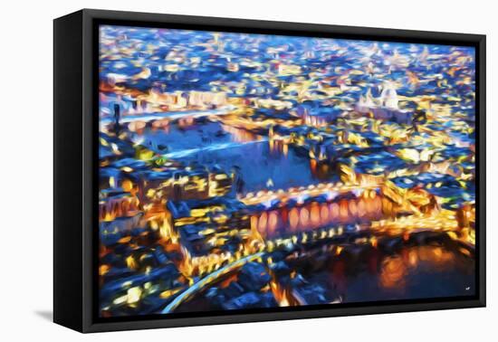 London Cityscape VI - In the Style of Oil Painting-Philippe Hugonnard-Framed Premier Image Canvas