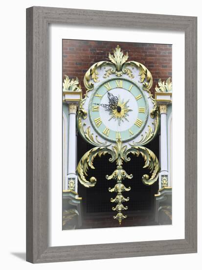 London Clock 2-Chris Bliss-Framed Photographic Print