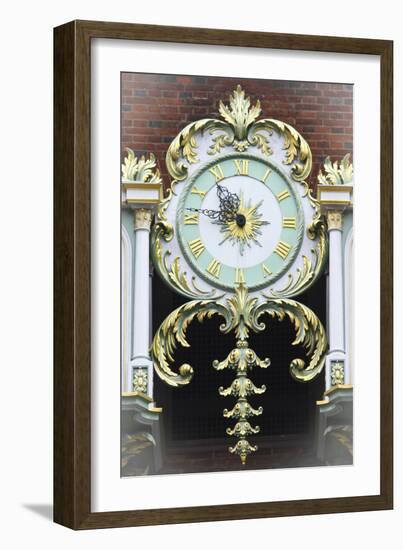 London Clock 2-Chris Bliss-Framed Photographic Print