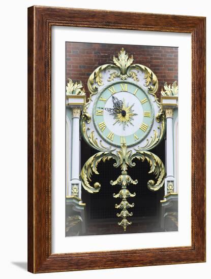 London Clock 2-Chris Bliss-Framed Photographic Print