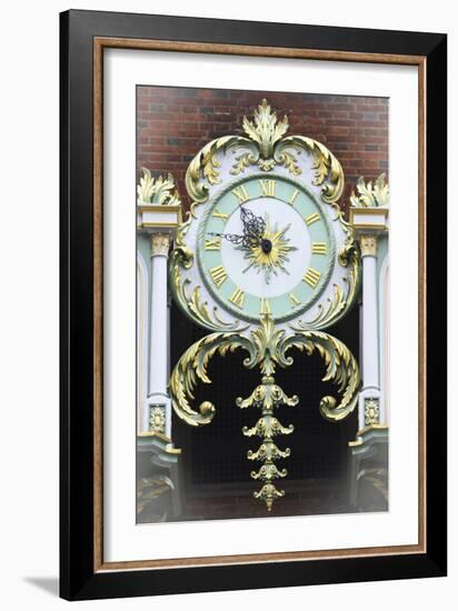 London Clock 2-Chris Bliss-Framed Photographic Print