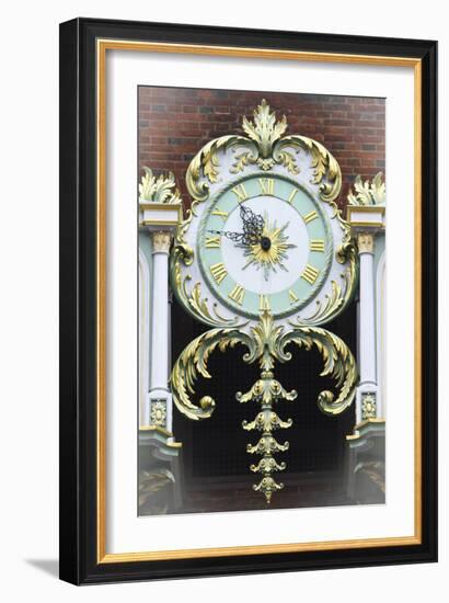 London Clock 2-Chris Bliss-Framed Photographic Print