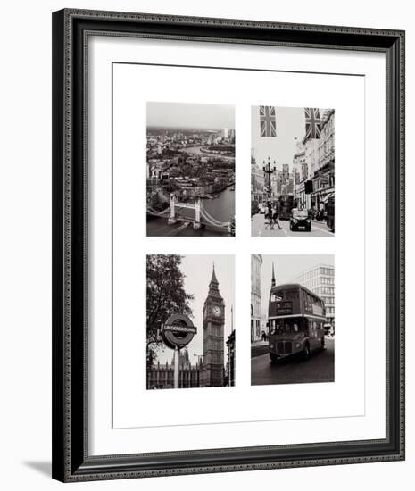 London Composite-Joseph Eta-Framed Art Print