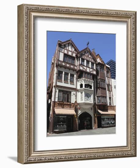 London Court, a Mock-Tudor Shopping Arcade, Built 1937, Hay Street, Perth, Western Australia, Austr-Stuart Forster-Framed Photographic Print