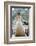 London Debutante Julia Williamson on Balcony of Hyde Park Hotel, London, 1957-Mark Kauffman-Framed Photographic Print