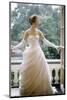 London Debutante Julia Williamson on Balcony of Hyde Park Hotel, London, 1957-Mark Kauffman-Mounted Photographic Print