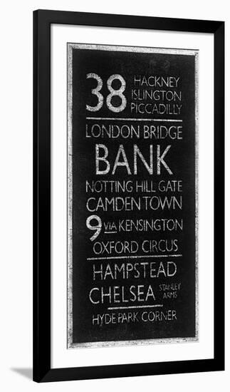 London Destinations-Barry Goodman-Framed Art Print