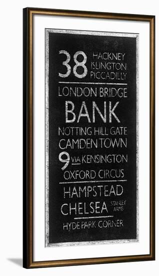 London Destinations-Barry Goodman-Framed Art Print