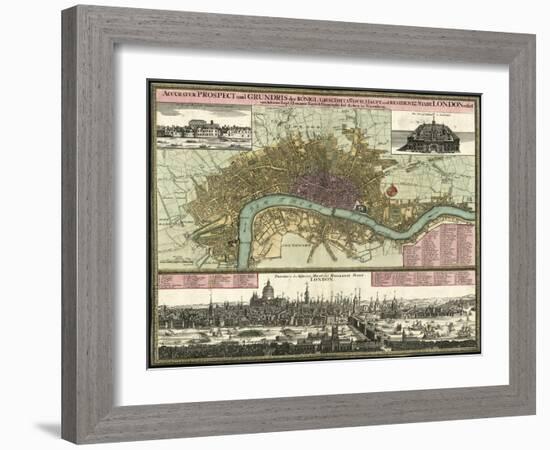 London District-Vintage Apple Collection-Framed Giclee Print