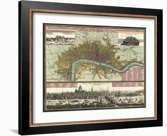 London District-Vintage Apple Collection-Framed Giclee Print