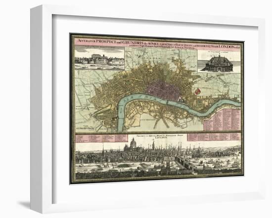 London District-Vintage Apple Collection-Framed Giclee Print