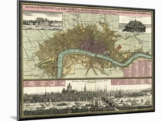 London District-Vintage Apple Collection-Mounted Giclee Print