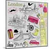 London Doodles-Alisa Foytik-Mounted Art Print