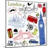 London Doodles-Alisa Foytik-Mounted Art Print