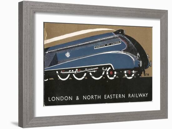 London Eastern Rail-Vintage Apple Collection-Framed Giclee Print