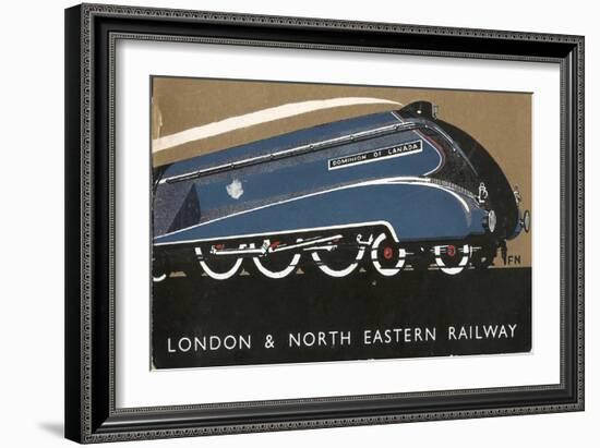 London Eastern Rail-Vintage Apple Collection-Framed Giclee Print