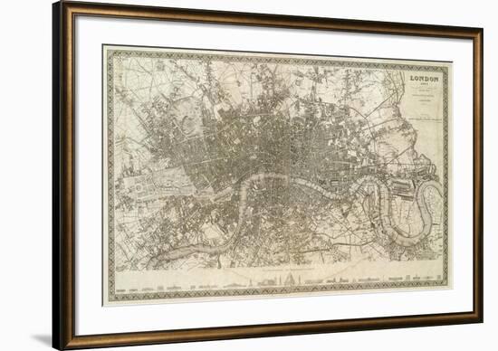 London, England, c.1845-null-Framed Art Print