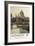 London, England - Great Western Railway St. Paul's Travel Poster-Lantern Press-Framed Art Print