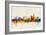 London England Skyline-Michael Tompsett-Framed Art Print