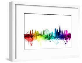 London England Skyline-Michael Tompsett-Framed Photographic Print