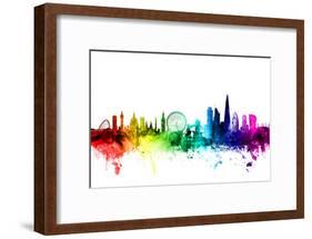 London England Skyline-Michael Tompsett-Framed Photographic Print