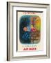 London, England - Wherefor Art Thou? - Maharajah Mascot Romeo - Air India-Pacifica Island Art-Framed Art Print