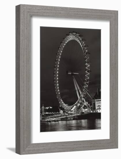 London Eye Ferris Wheel-null-Framed Art Print