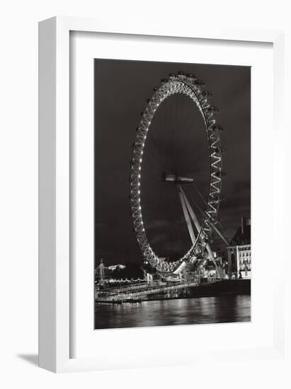 London Eye Ferris Wheel-null-Framed Art Print