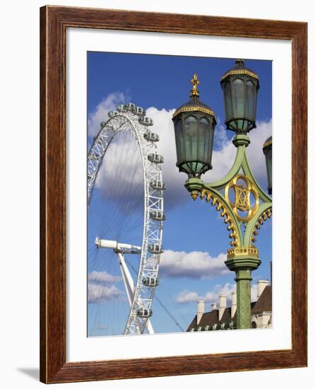 London Eye, London, England, United Kingdom, Europe-Jeremy Lightfoot-Framed Photographic Print