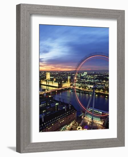 London Eye, London, England-Doug Pearson-Framed Photographic Print