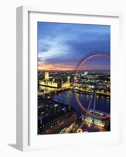 London Eye, London, England-Doug Pearson-Framed Photographic Print
