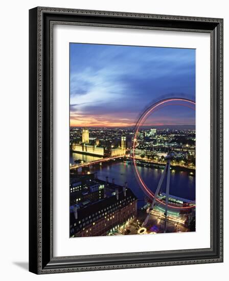 London Eye, London, England-Doug Pearson-Framed Photographic Print